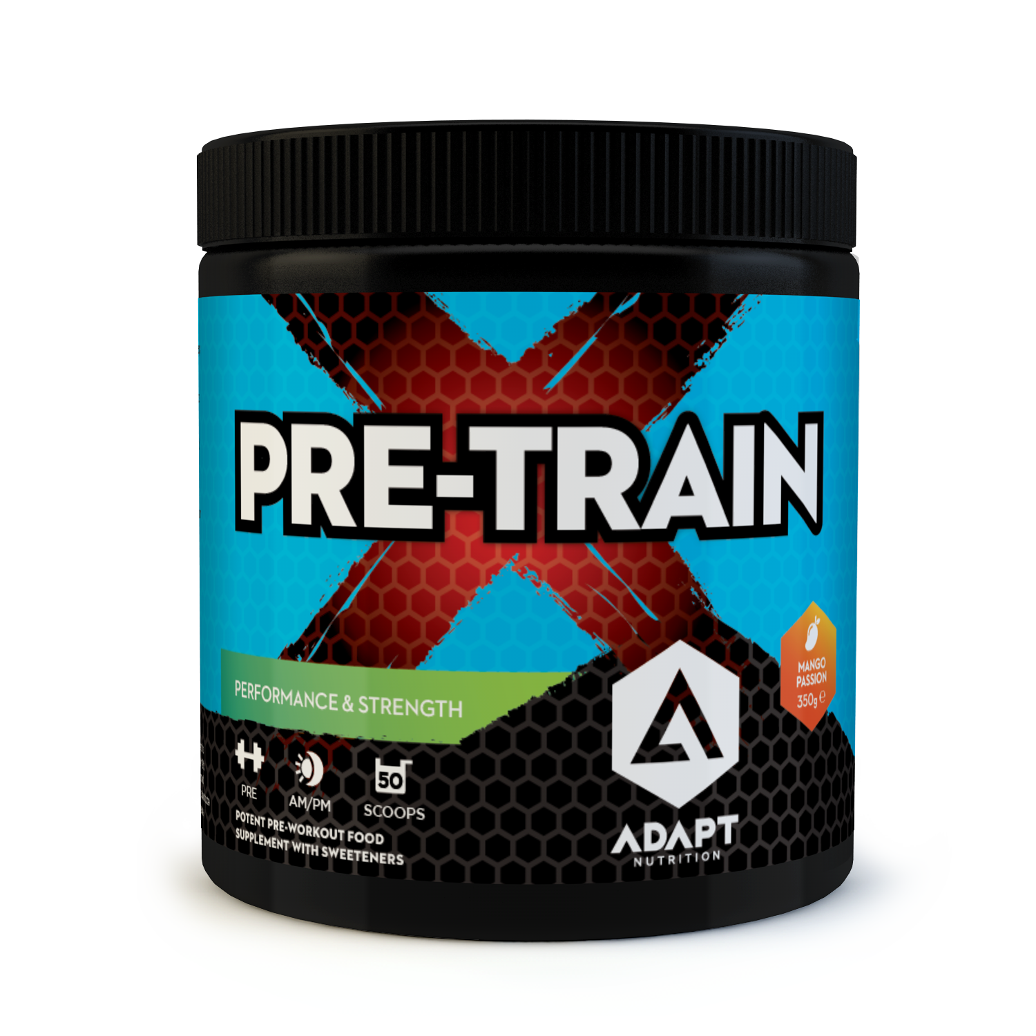 Adapt Nutrition Pretrain V2 Apple X 0.33 Kilograms 